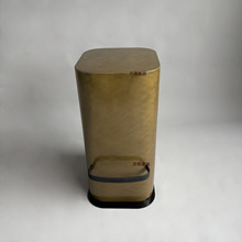 意式轻奢不锈钢吧椅酒店样板房别墅民宿前台餐厅高档复古吧椅