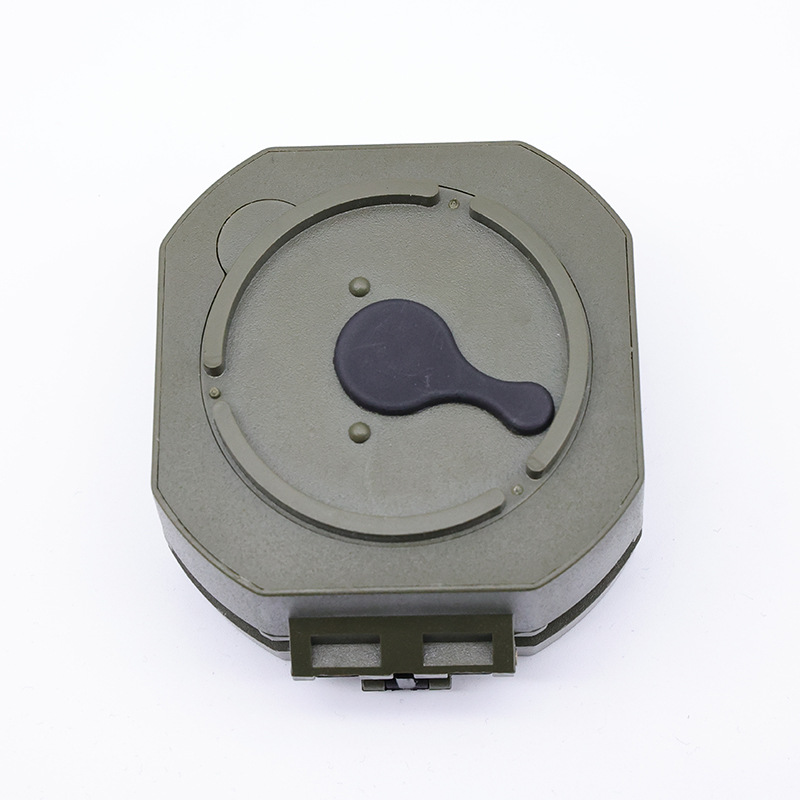 Nuevo fabricante M2 multi-funcional brújula americana brújula geológica aguja Norte Flip alta precisión impermeable a prueba de golpes