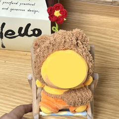 娃衣10cm玩偶lulu自嘲熊通用玩偶服diy配饰小礼品挂件纯手工钩针