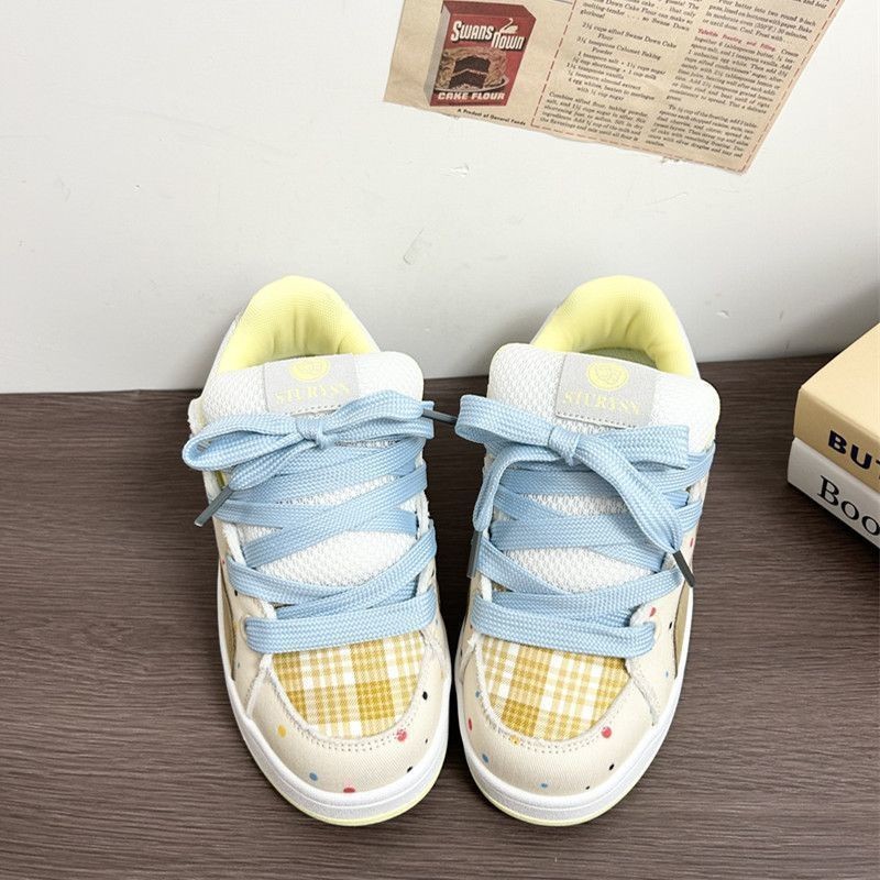 Dopamina diseño sensación de zapatos de patina para mujeres otoño 2025 nuevas zapatillas deportivas de tendencia nacional nicho universal zapatos de pan casuales