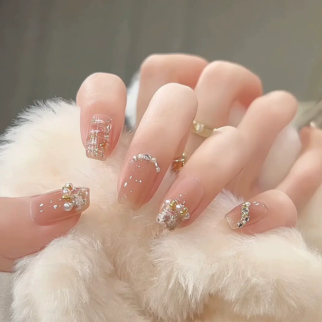 Ручная Фототерапия Джокер (короткий) Маленький Ароматный Стиль-Ношение Nail Art