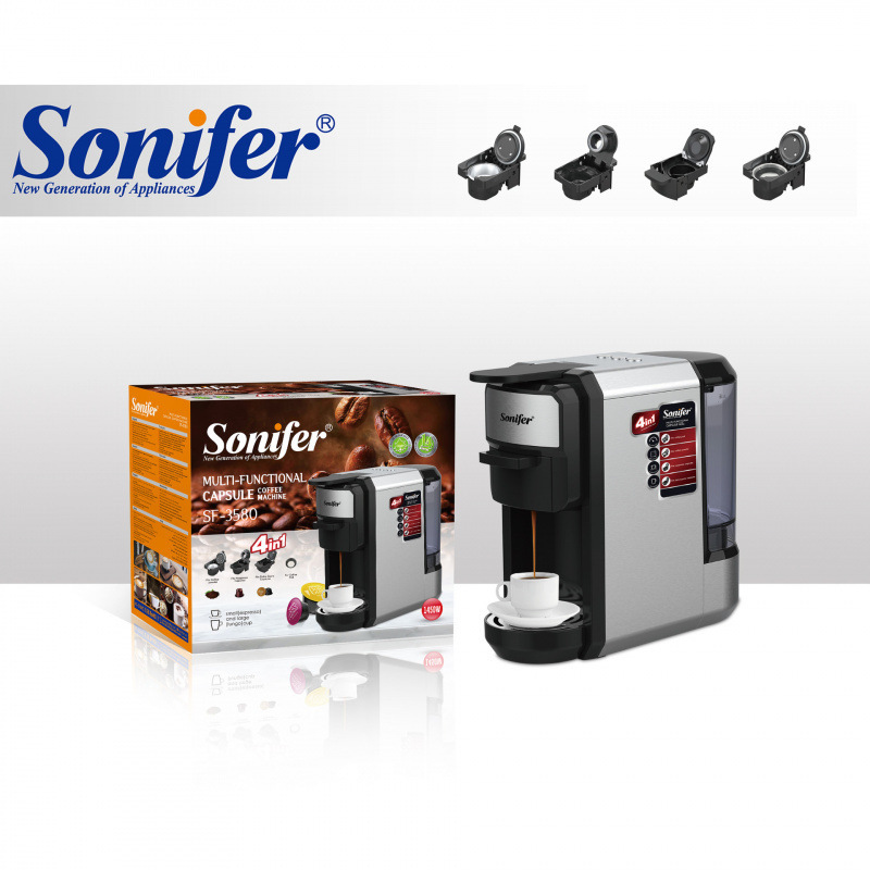 Sonifer capsule coffee machine four-in-one fully automatic home portable office universal coffee machine Sonifer capsule coffee machine four-in-one fully automatic home portable office universal coffee machine