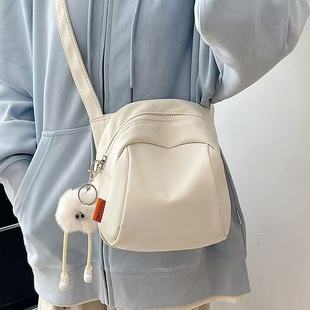 Nylon shoulder bag, universal capacious one-shoulder bag