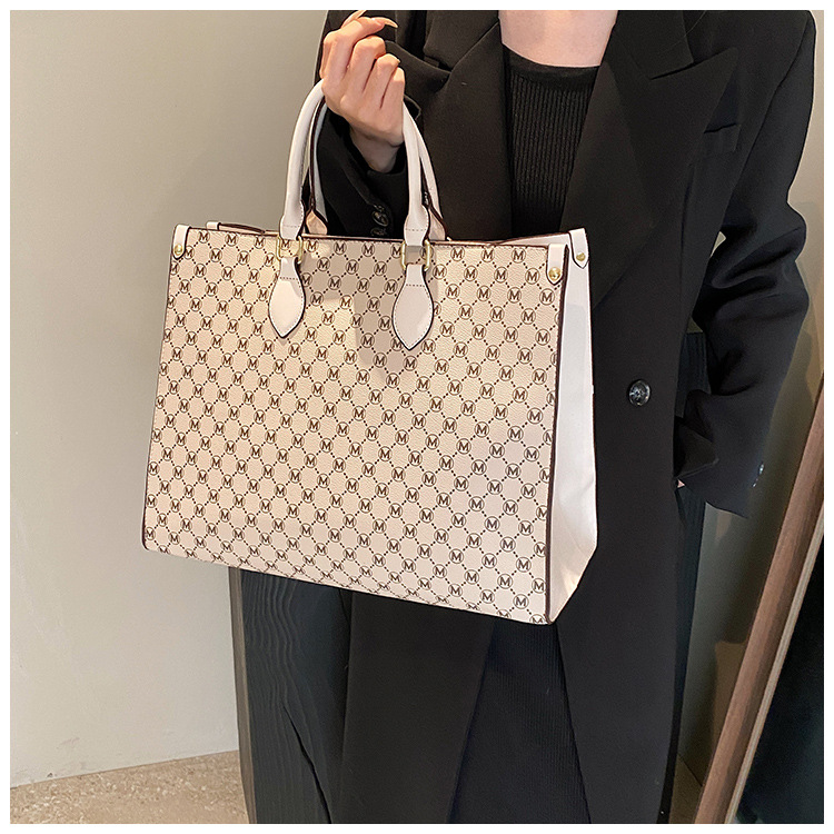 Bolso de hombro para mujer bolso retro de gran capacidad tendencia_voghion.com