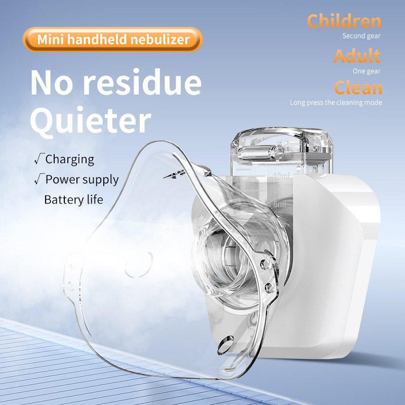 Cross-Border Handheld Atomizer, Medical Micro-Mesh Atomizer, Household Portable Silent Nasal and Oral Atomizer for Children Cross-Border Handheld Atomizer, Medical Micro-Mesh Atomizer, Household Portable Silent Nasal and Oral Atomizer for Children