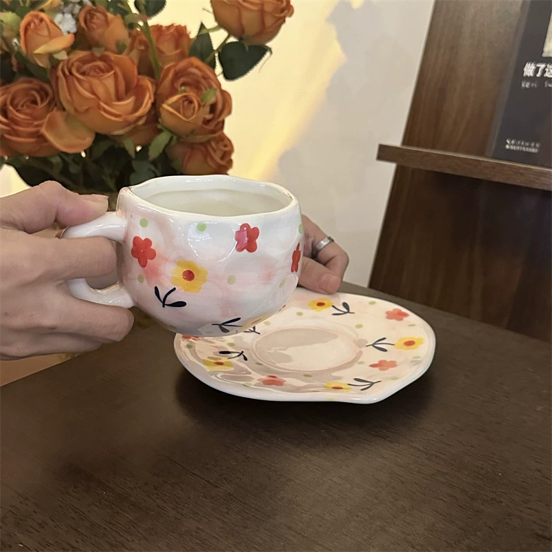 Tang Yun INS Milk FUFU высокоценная керамическая чашка Марка чашка попала порн-ложная вода чашка домашний кофейная чашка