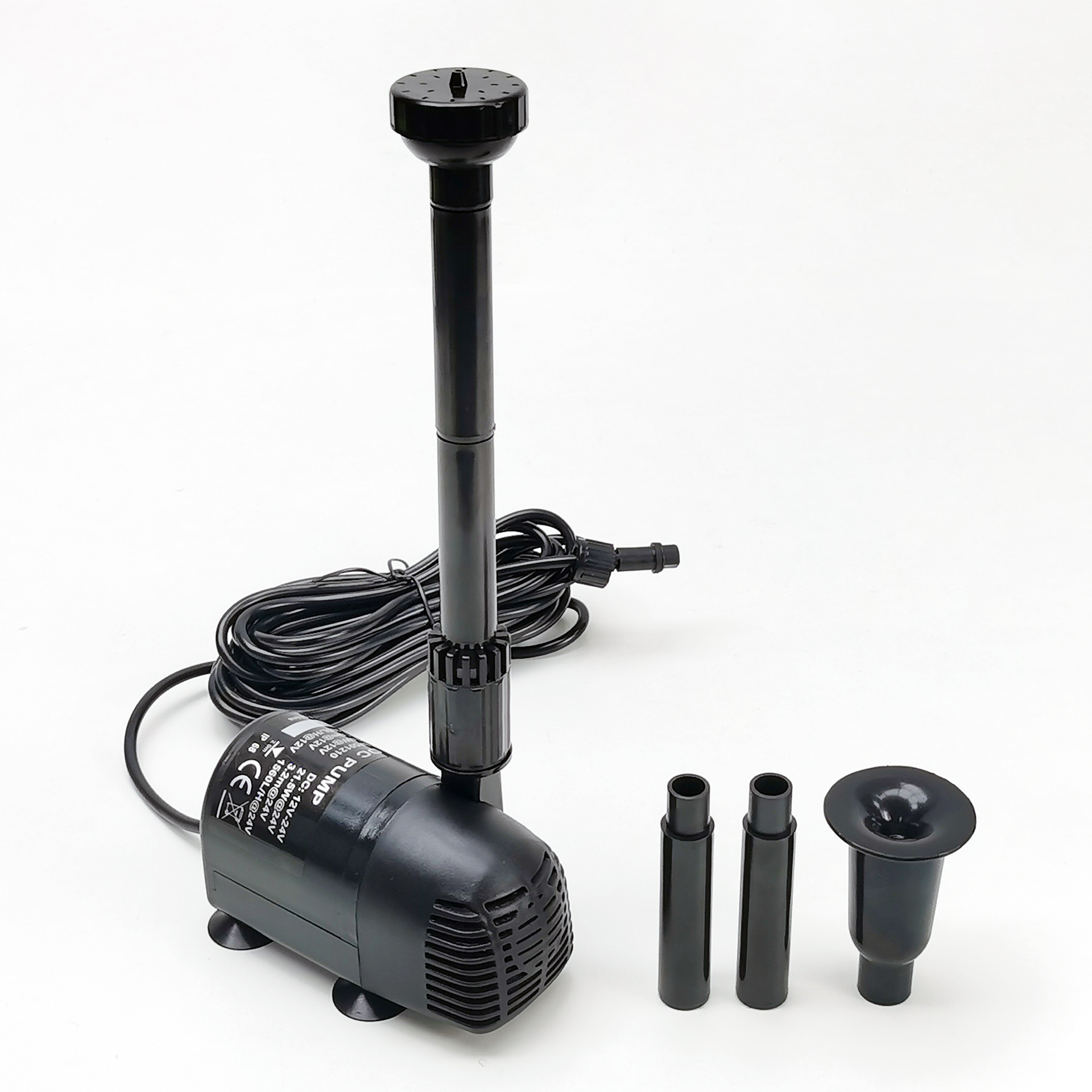 DC12V-24V 直流喷泉水泵花园池塘景观泵-BP501210