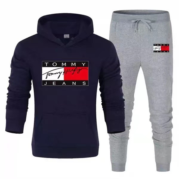 2025 nueva primavera suéter con sudadera hombre impresión suelta color sólido europeo y americano transfronterizo LOGO femenino