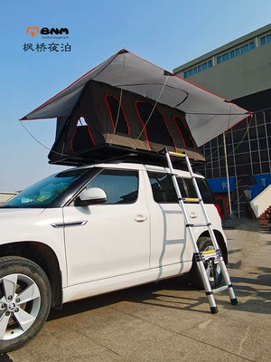 Roof Tent Foldable Hard Shell Automatic Waterproof SUV Self-driving Tour Outdoor Car Aluminum Alloy Camping Tent