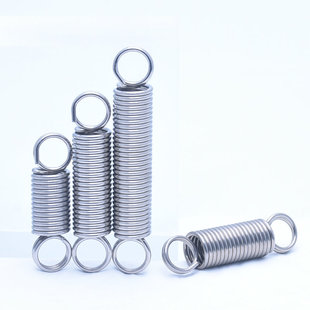 1.4*10/12/14/15/16 Spring Size 304 Stainless Steel Tension Spring Tension Stretch Closed Ring Middle Ear Ring