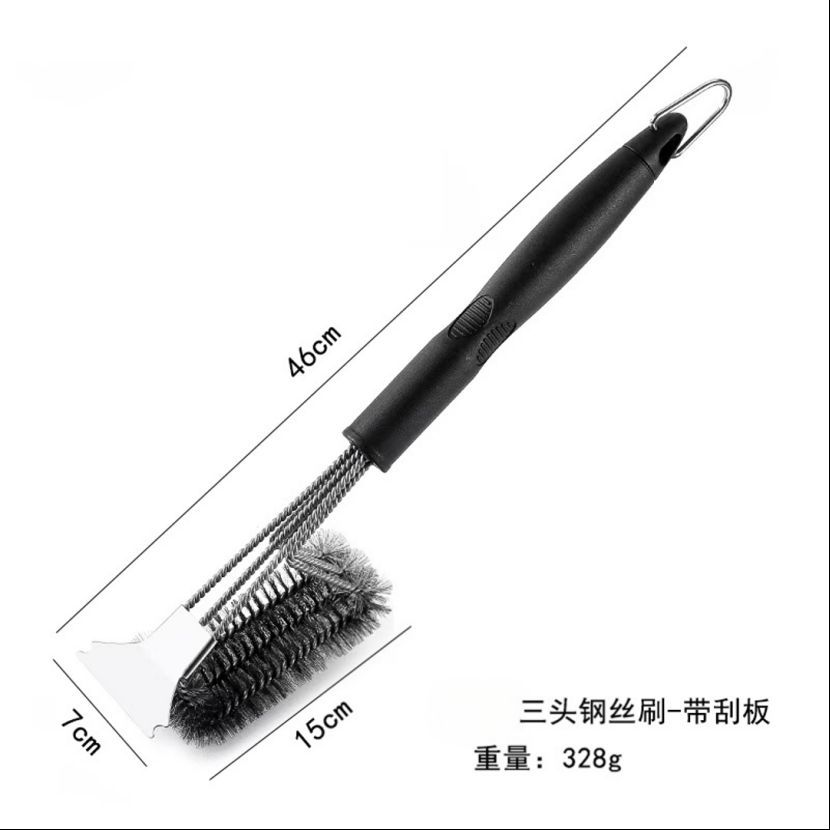 Cepillo de limpieza para barbacoa, cepillo de alambre para parrilla, red para parrilla, cepillo de alambre para parrilla, cepillo de limpieza, herramientas para barbacoa