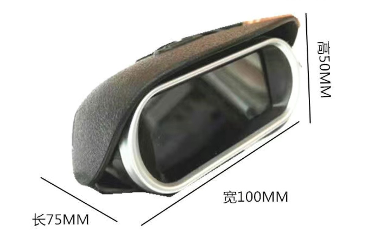 Water Temperature and Voltage Meter for Car Dashboard, Universal High-Definition Lcd Screen with Three-Way Water Temperature Gauge, Available in Various Sizes