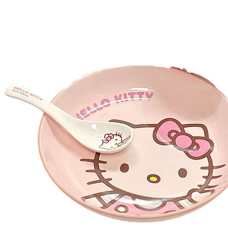 Набор посуды Sanrio с тарелкой Meile Catty, миска Katie, керамическая