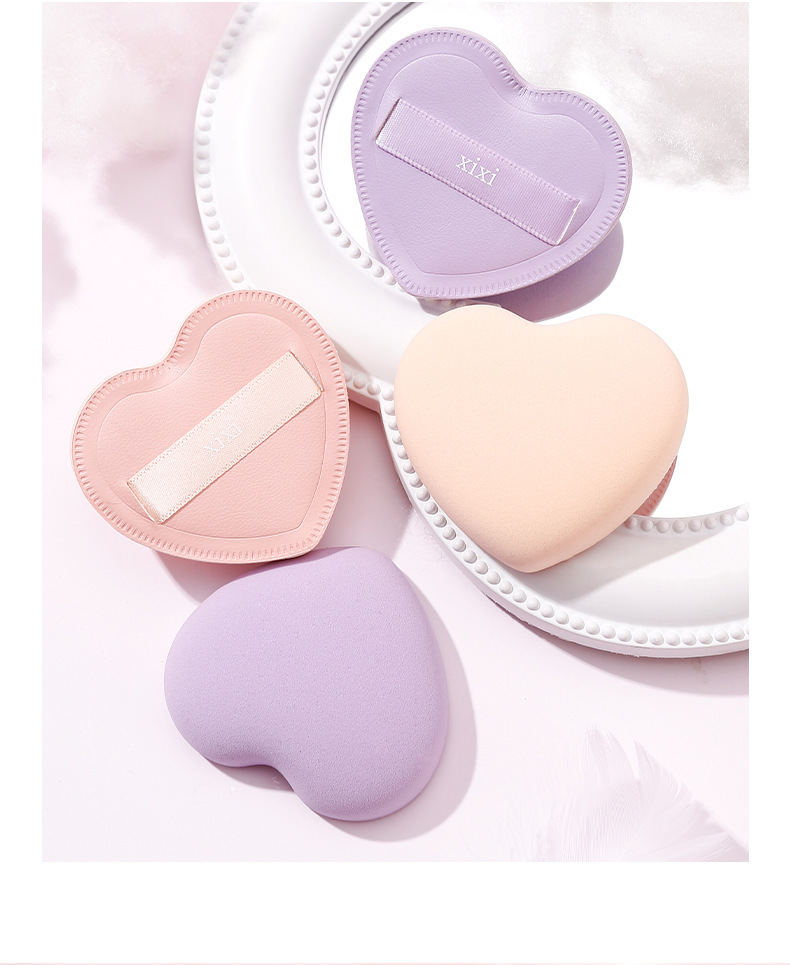 Cute Solid Color Sponge Makeup Puff 1 Piece display picture 2