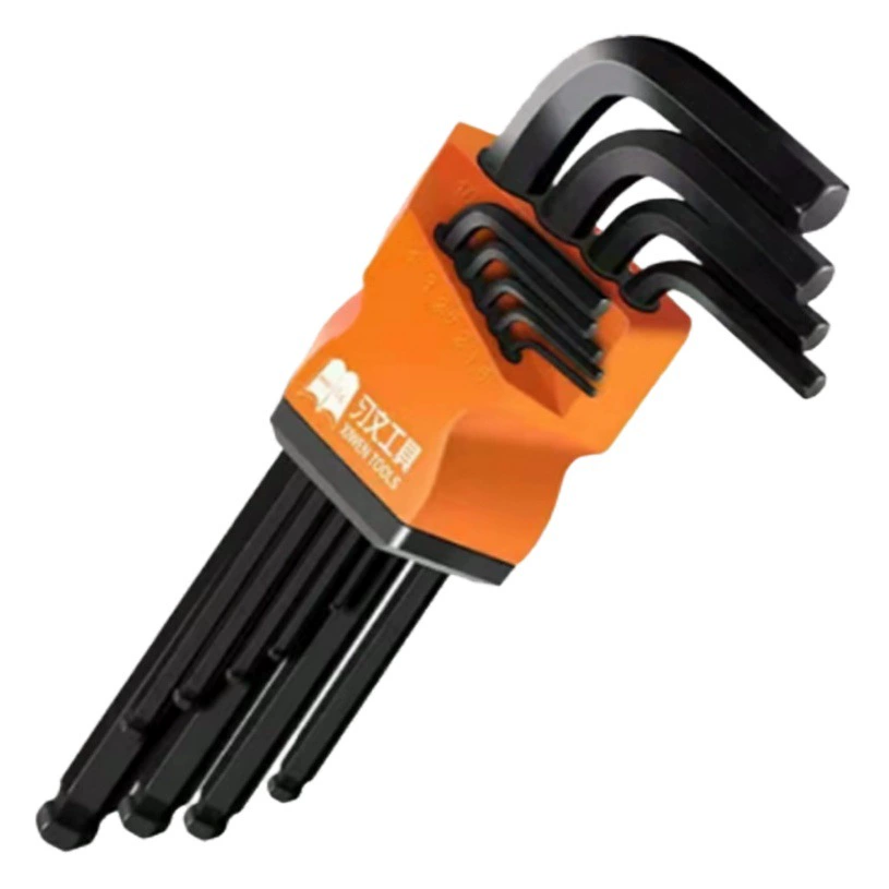 Xiwen шестигранный ключ костюм цветок сливы удлиненный удобный ремонт автомобилей удлиненный легированный стальной шестигранный инструмент с шаровой головкой