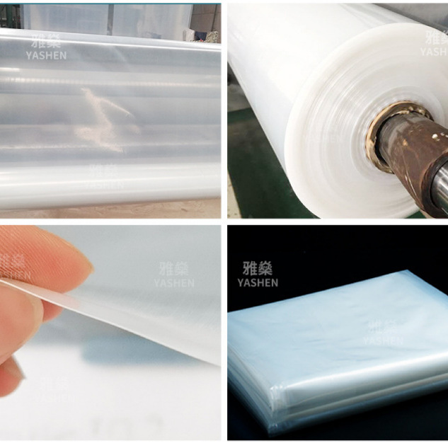Película de plástico, película de pe, suministro directo de fábrica, película de embalaje, película de invernadero engrosada, película protectora transparente, película de mantillo