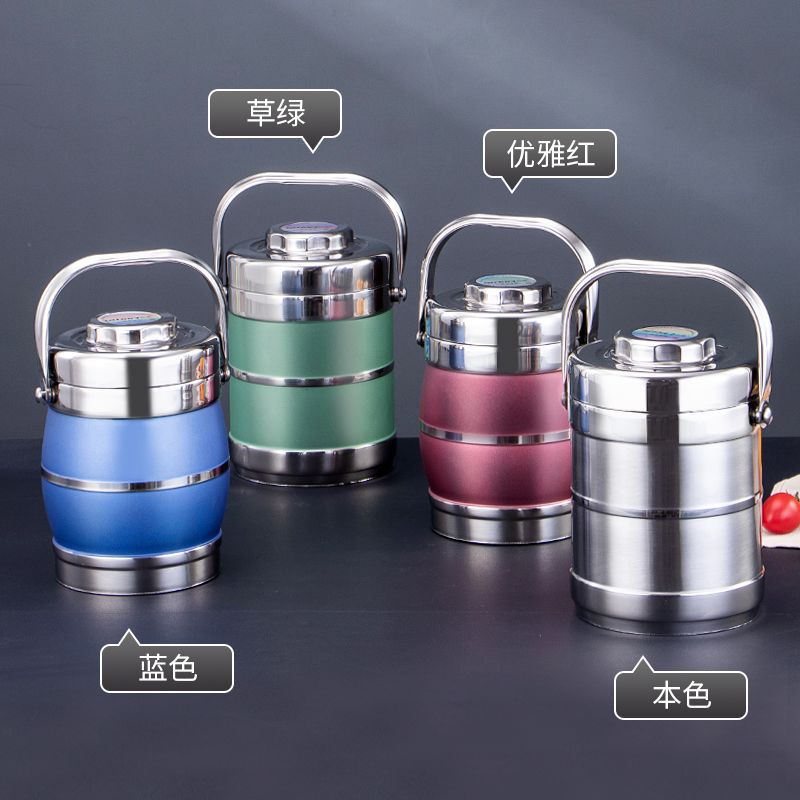 Vacuum thermos stainless steel, lunch box, capacious gift box, Birthday gift, wholesale