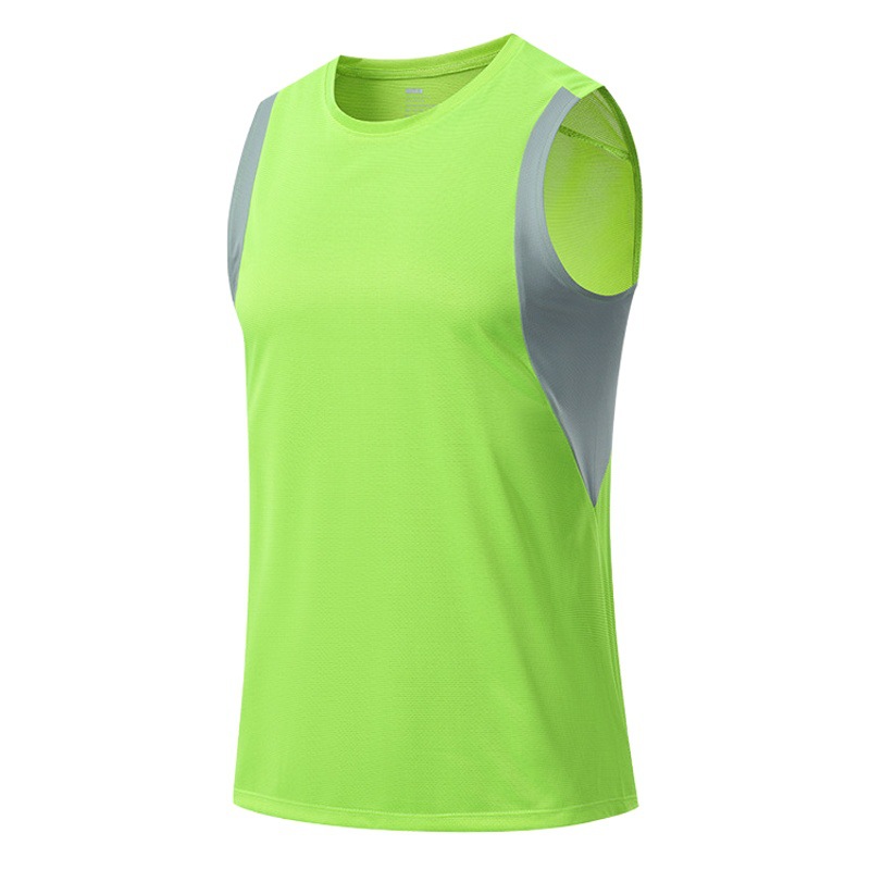 Marathon Vest Men's Summer Loose Casual Quick-Drying Breathable Running Basketball Training Fitness Sports Vest