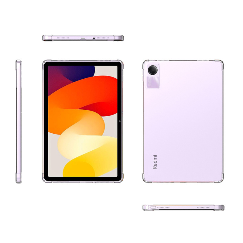 caso para xiaomi redmi almofada casos tablet capa de vidro temperado película protetora funda para redmi almofada protetor de tela