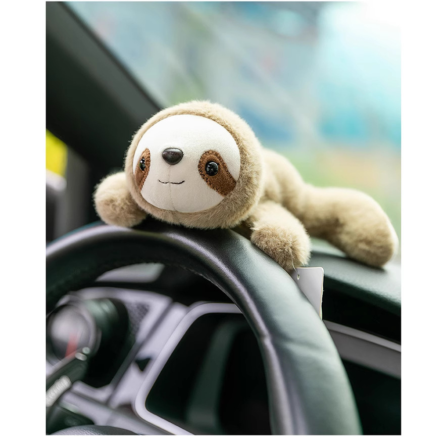 Peluche de panda de dibujos animados, muñeco de mano, conejo de peluche, muñeco de coche, regalo al por mayor