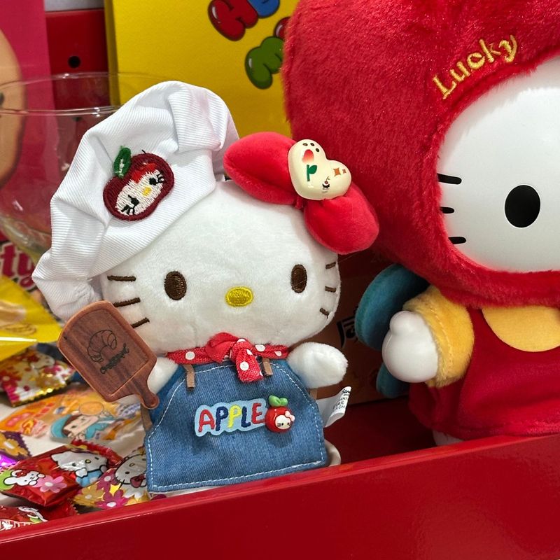 アイスクリームキティぬいぐるみバッグペンダントバックパック人形ペンダント人形スクールバッグかわいいギフト女の子キーホルダー|undefined