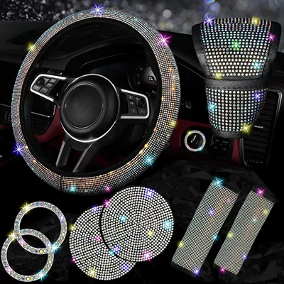 Steering wheel cover Steering Wheel Cover, Ignition Ring - color-38cm