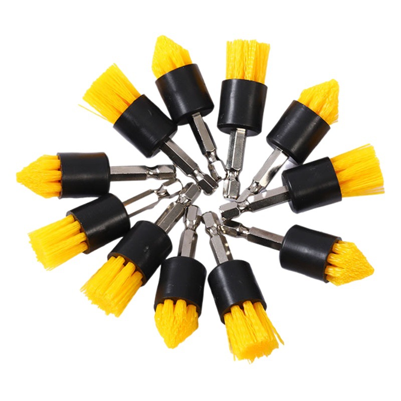 Conjunto completo de taladro eléctrico Cepillo cepillo de limpieza eléctrico cepillo de limpieza de esquina cabeza cocina y baño piso hogar multifuncional cepillo de limpieza traje