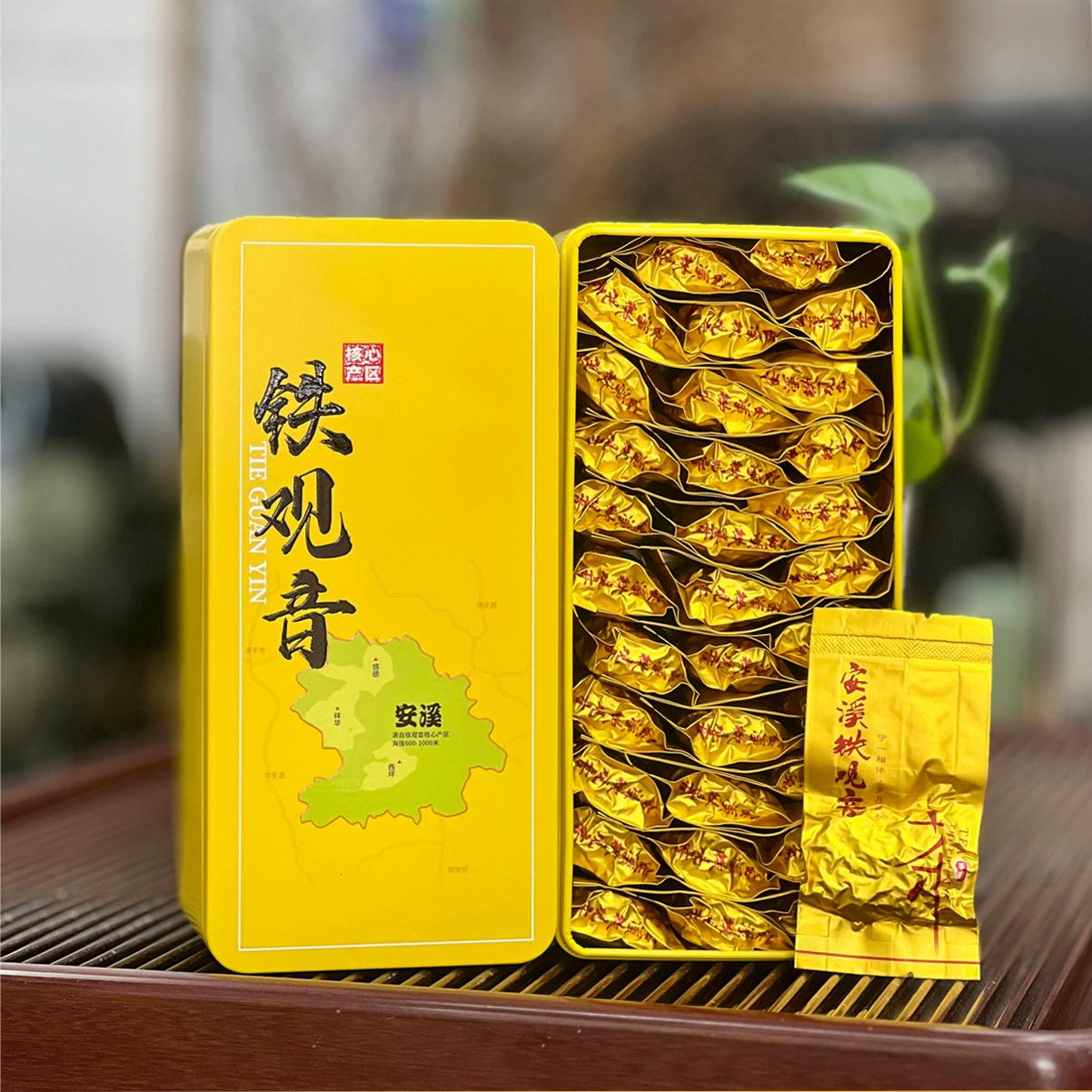 Новый чай Анси Альпийский аромат Tieguanyin 250 г чая Улун в подарочной коробке