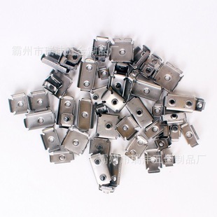 Built-in female square tube flanging tapping piece wire hole sealing piece welding pipe fitting fastening connector nut inner plug fitting