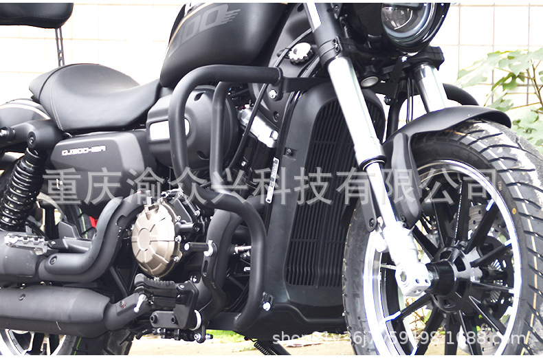 Suitable for Qianjiang Flash 300 Automatic Transmission Bumper, Flash 250V Anti-Collision and Anti-Fall Racing Bumper, Protective Bar Modification Accessories