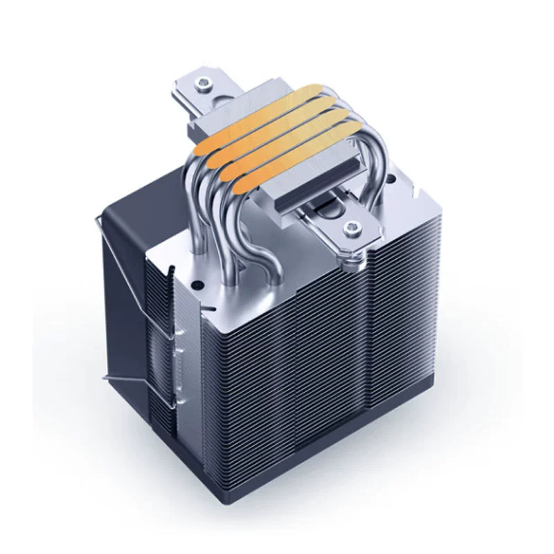 乔思伯 CR-1400 EVO Fantasy Color Edition CPU Air Cooled Radiator Nickel Plated 4 Heat Pipe Heat Dissipation Fan ARGB