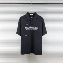 Martine Rose26ss ��ʽ��ĸLOGOϴˮ���fPOLO����T����Ů����