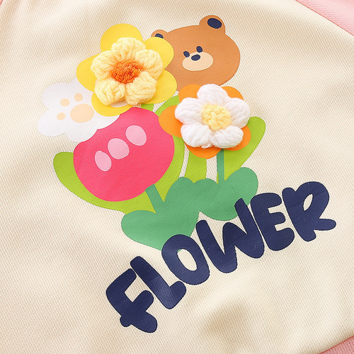 idea baby  spring and autumn suit girls clothes long-sleeved two-piece suit jacket trousers sports casual wear 3201