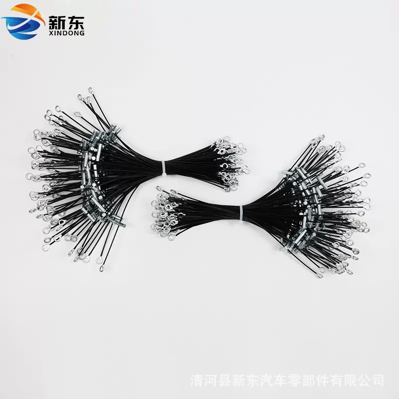 定制双端拉索304不锈钢丝绳拉线限位吊装安全绳灯具防坠落镀锌绳