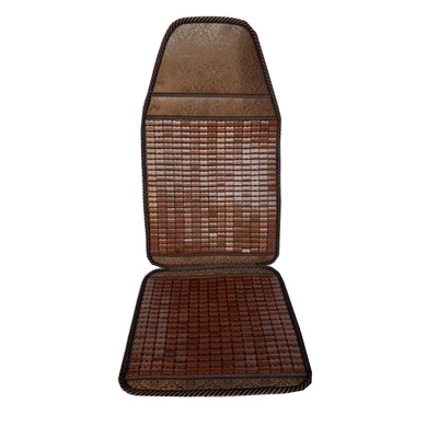 Manufacturer Produces and Processes Bamboo Seat Cushions for Large Trucks, Specifically for Auman J6, Single-Piece, Cool and Comfortable (Cool pad) - auman-all-red