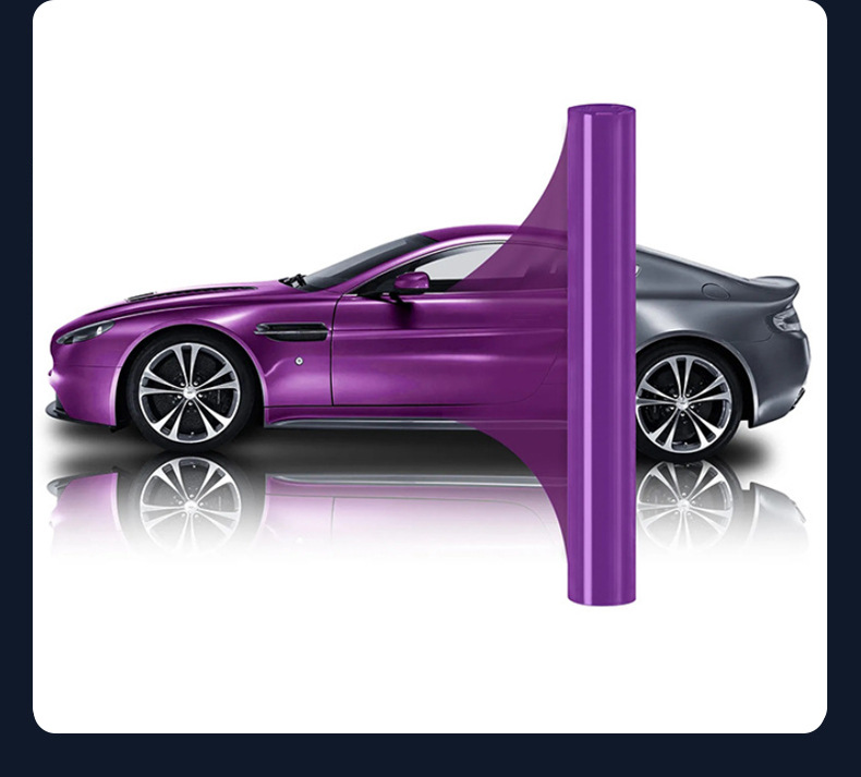Car Color Change Film, High-Gloss Realistic 6D Carbon Fiber Black, Scratch-Resistant, High-Temperature Resistant Protective Car Wrap, Body Sticker, Available for Cross-Border Shipping