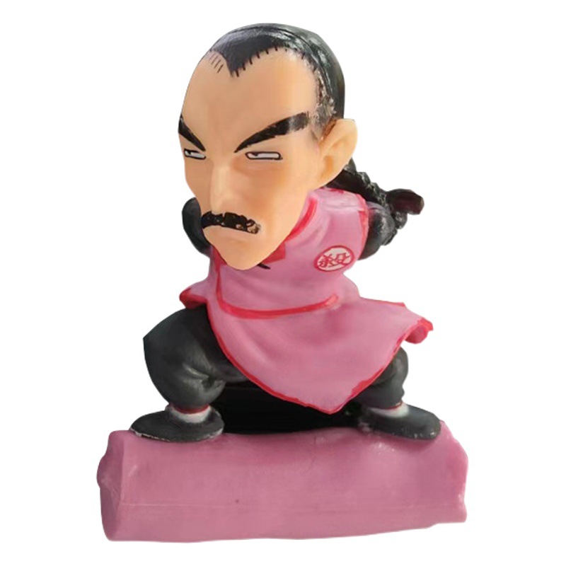 Wukong micro paisaje pequeño cilindro paisaje azul gordo dibujos animados Diver flotante Tanque de peces decoración de paisaje anime Dragon Ball