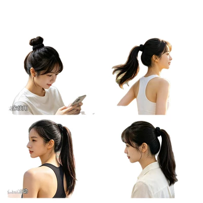 Saç üçün rezinlər: Durable, Does Not Damage Hair