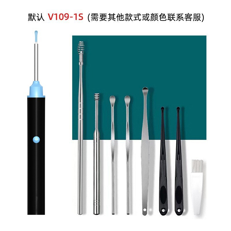 Nuevo inteligente inalámbrico multi-función visual del oído recoger transfronteriza venta al por mayor HD endoscopio hogar práctico oído recoger