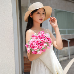 完成品は手作りのスズランの花束ブランケット、高級ギフト、バレンタインデー、母の日、中国のバレンタインデーギフト、Douyin TK人気モデルです。