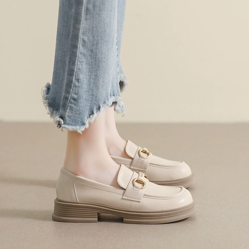 Loafers platform, обувь в английском стиле, туфли из кожи, британский стиль, мягкая подошва, большой размер