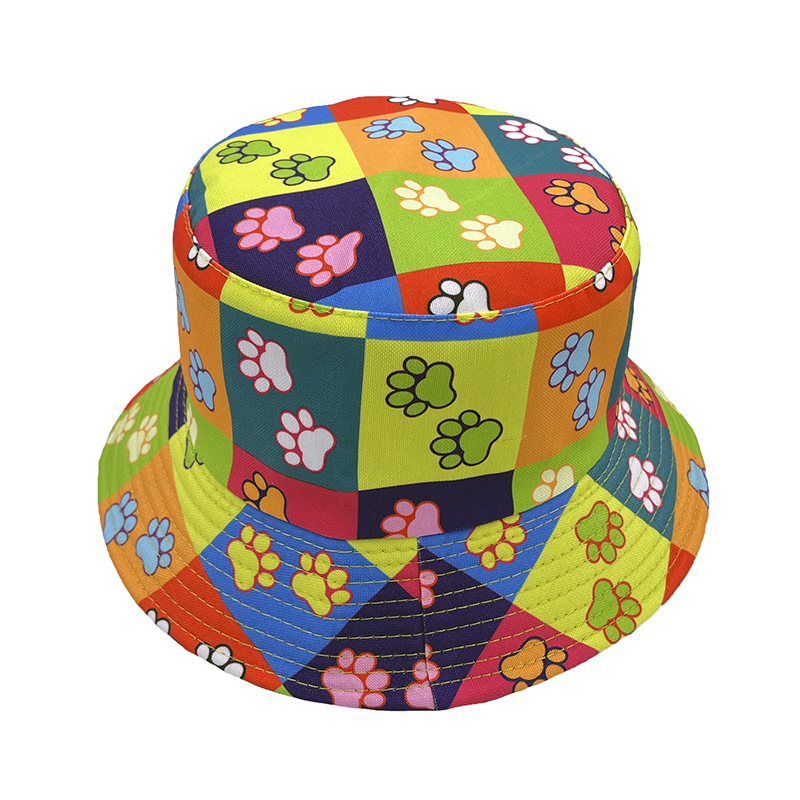 Unisex Cute Dog Flat Eaves Bucket Hat display picture 3