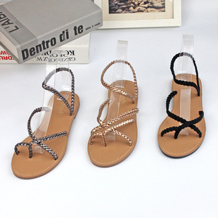 �ļ��¿�Ů��Ь��Ь��ɫ��݋Ь�����_sandals�羳�W��Ƥ������ĥ