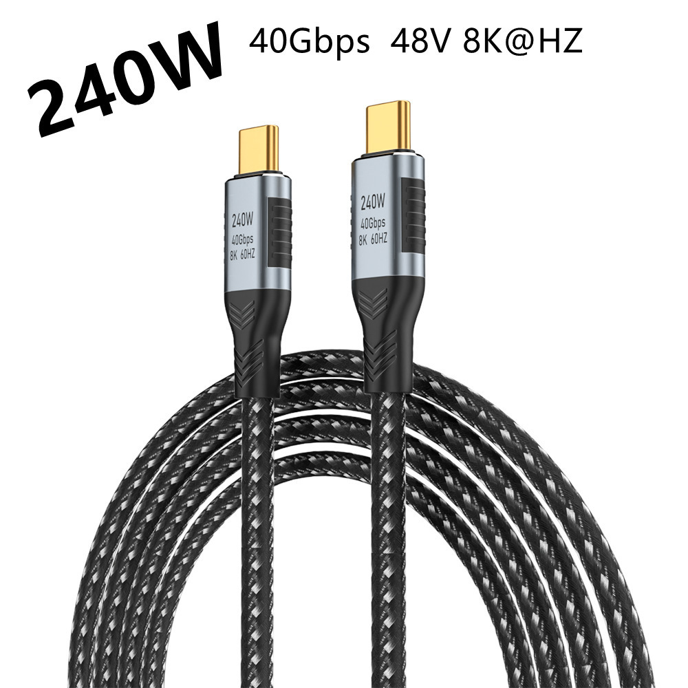 Type-C/240Wȫ����PD�Դ��䔵����48V8K@60HZ����ҕ�lͶ����5A