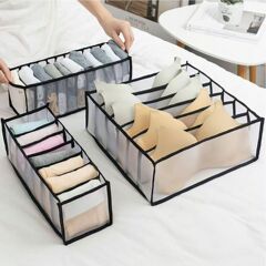 クロスボーダーアマゾン下着収納ボックス家の装飾ワードローブ整理パンツ衣類収納収納アーティファクト