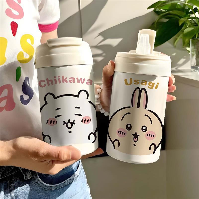 치이카와 캐릭터 304 스테인리스 보온 텀블러 481·482ml 이중 음용 온도표시