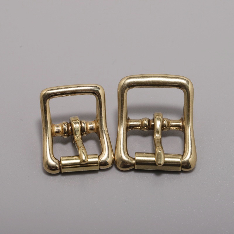 在庫あり 16-25mm 純銅ローラーピンバックルベルト 純銅ピンバックル 真鍮口ピンバックル 純銅カバーバックル|undefined