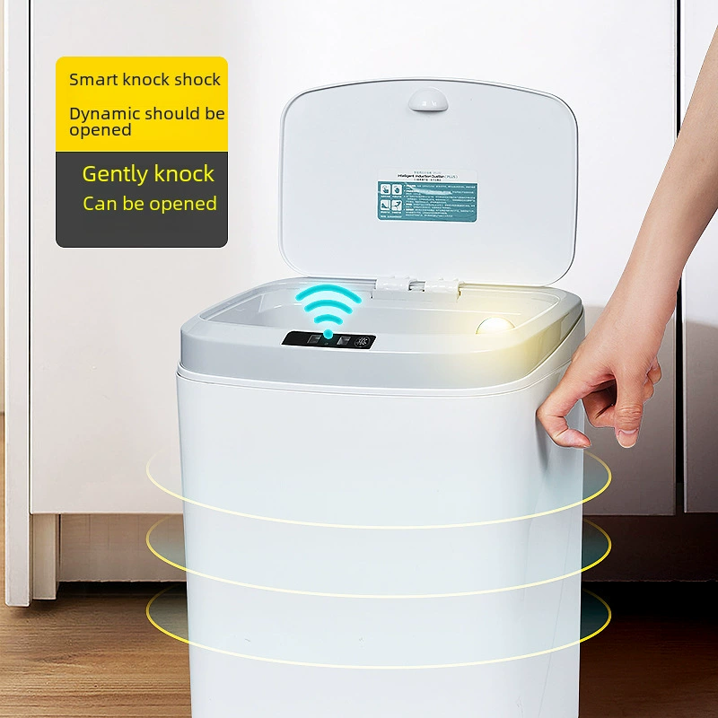 Smart induction electric garbage can for home use, fully automatic