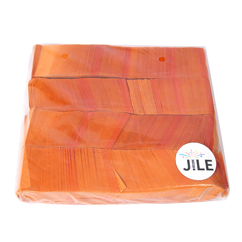 Confeti de papel 5x2cm multicolor – relleno para fiestas, bares y decoración, venta directa de fábrica