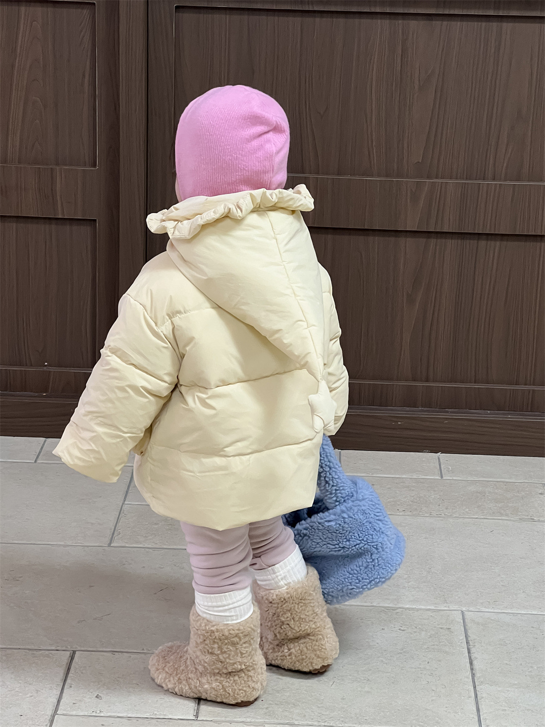 Invierno de niños abrigos de algodón de invierno de niñas con capuzas de algodón coreano ropa infantil de algodón caliente ropa de invierno